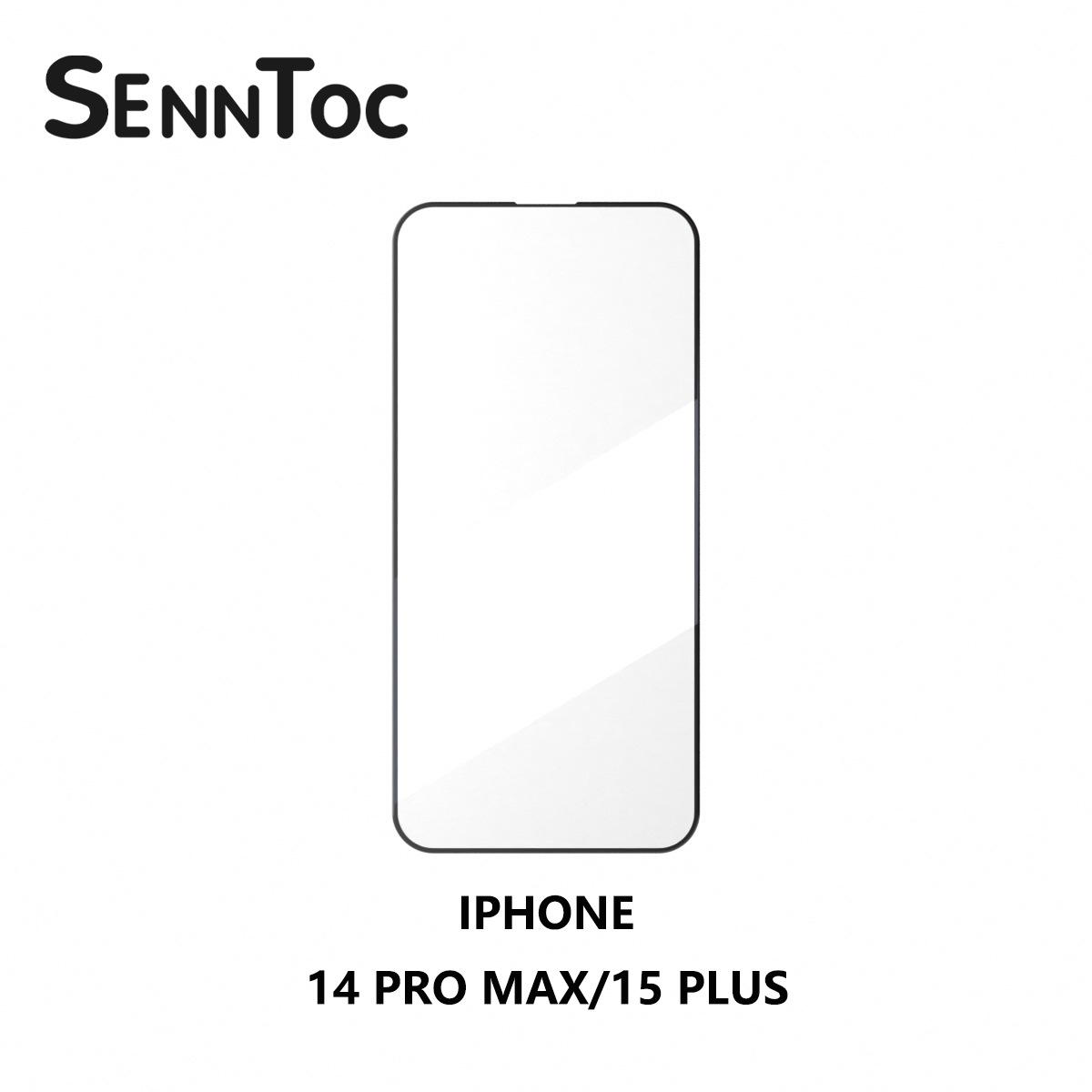 2 Pellicole Vetro Temperato Glitterate Anti-Spia Per IPhone 14 Pro Max / 15 Plus (6,7") - 2
